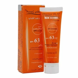 کرم ضد آفتاب SPF63 دکتر ژیلا