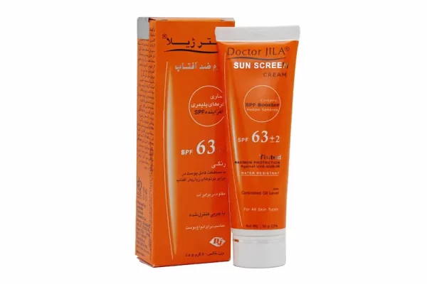 کرم ضد آفتاب SPF63 دکتر ژیلا